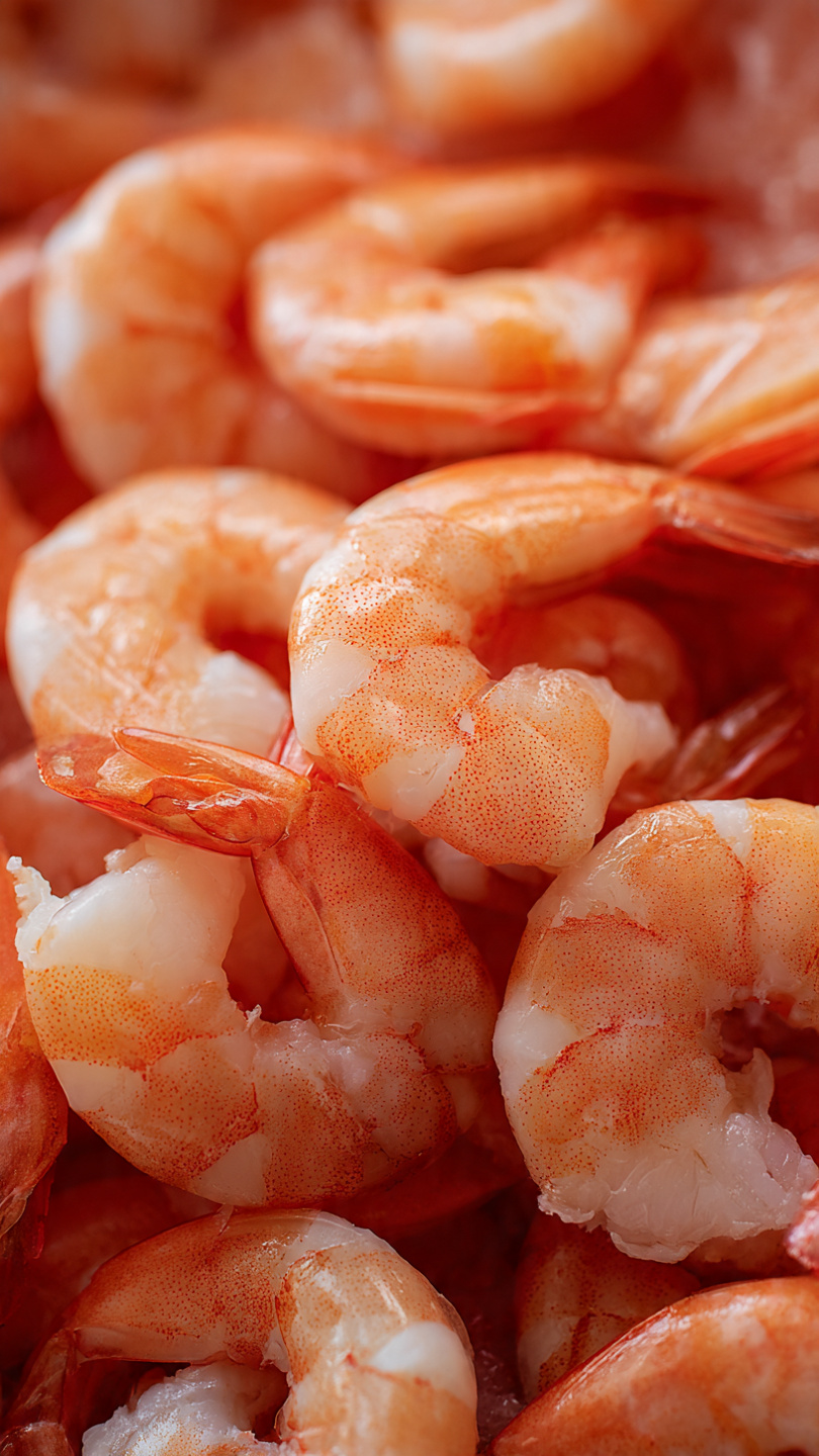 camaron fresco procesado