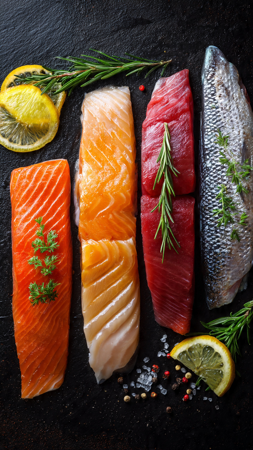 distintos filetes de pescado (1)