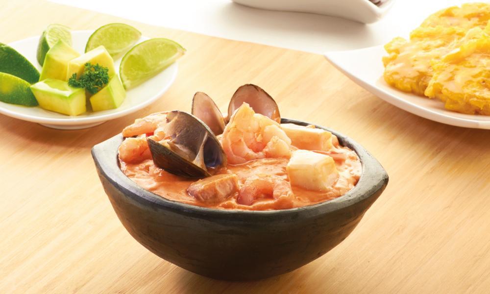 cazuela de mariscos